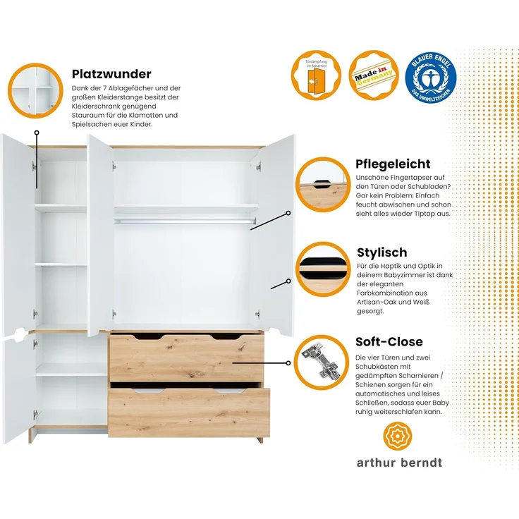 Kleiderschrank METZ – Bild 3