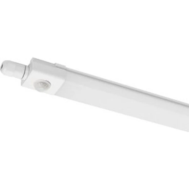 proventa LED Deckenleuchte LED-Feuchtraumleuchte, LED, mit PIR-Bewegungsmelder 120 cm 30 Watt neutralweiß IP65 – Bild 6