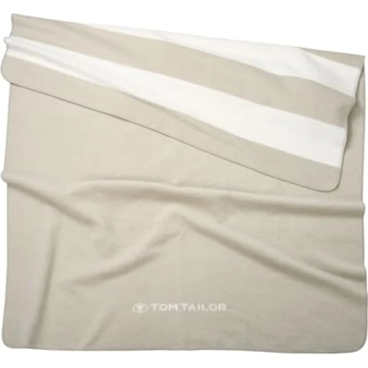 Tom Tailor Decke, uni in Sand, Textil, 150x200 cm, kuschelige Wohndecke – Bild 1