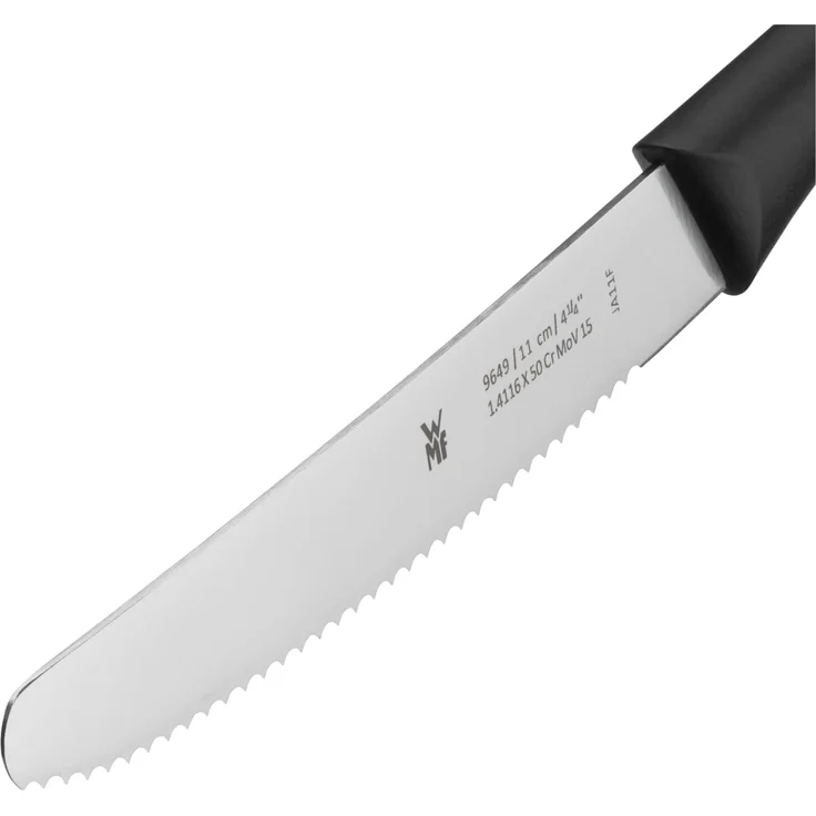 WMF 'Classic Line' Frühstücksmesser Set 6-teilig, Wellenschliff, Spezialklingenstahl, Kunststoffgriff schwarz, 23 cm – Bild 11