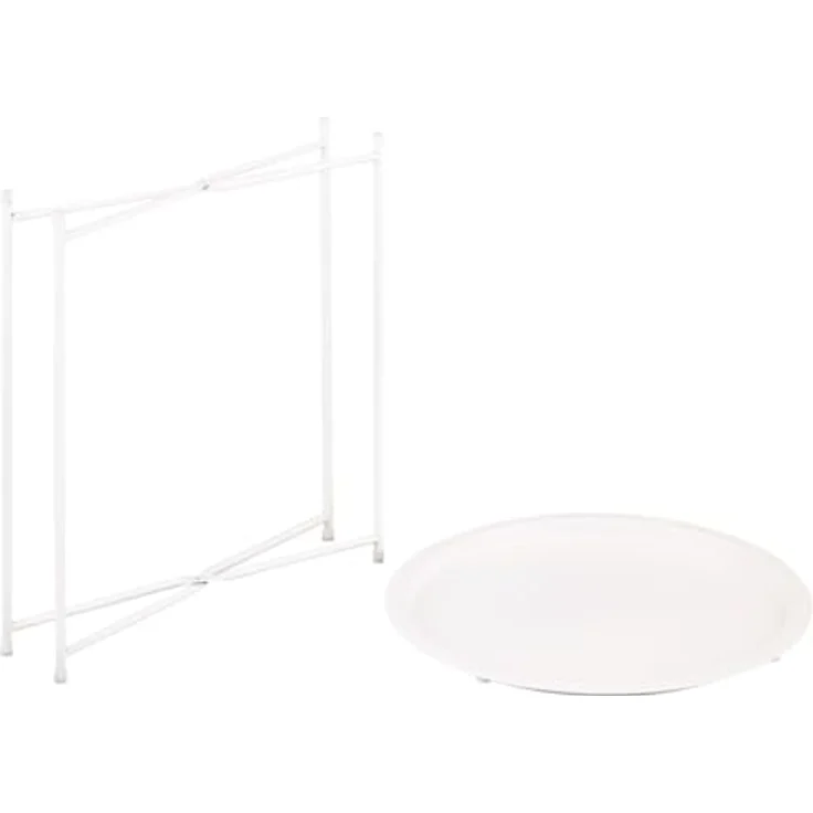 Amagohome Gartentisch Beistelltisch Ø 47 H 51 2. Wahl Gartentisch Balkon Tisch Terassentisch – Bild 7