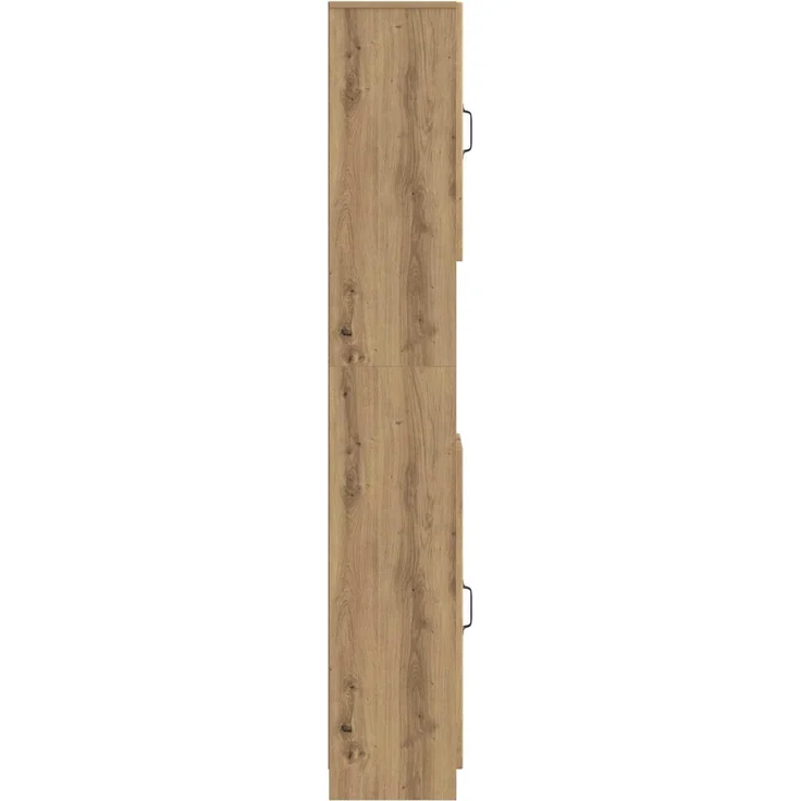 vidaXL Badezimmerschrank mit offenem Regal UTRECHT Artisan-Eiche 897704 – Bild 4