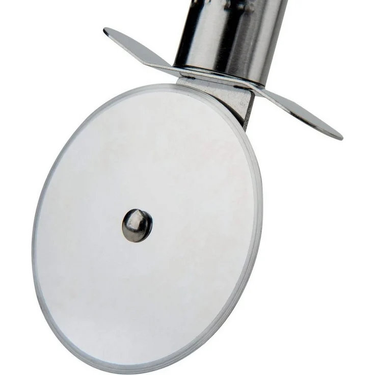 FACKELMANN Pizzaschneider Rollmesser Edelstahl – Bild 1