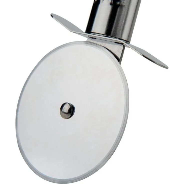 FACKELMANN Pizzaschneider Rollmesser Edelstahl