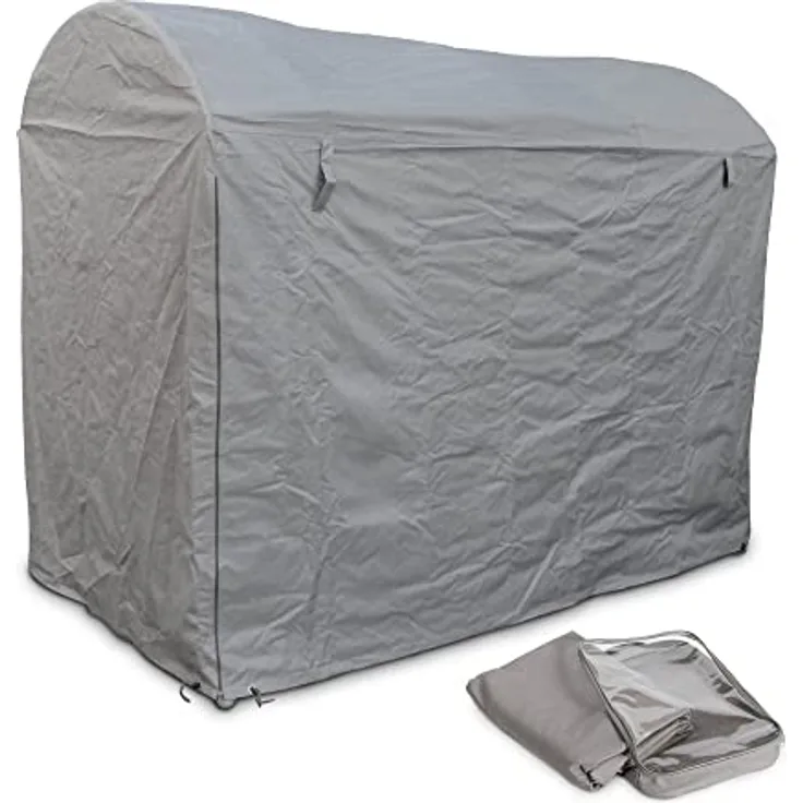 acamp Schutzhülle für Liegeschaukel 'Star', wasserdichtes PVC-beschichtetes Polyester, frostbeständig, extra reißfest mit Reißverschluss und Befestigungsbändern