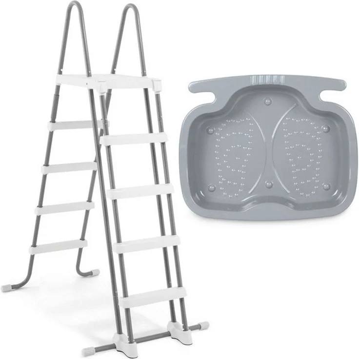 Intex Pool-Sicherheitsleiter »28077« 132 cm (Set), inkl. Intex Pool Fußbad – Bild 3