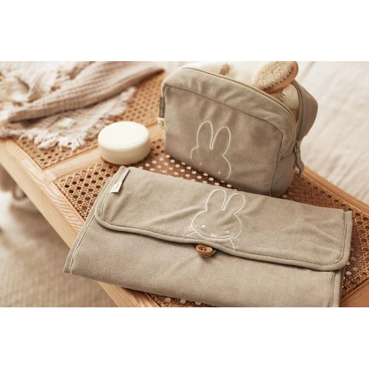 Jollein Miffy Wickelunterlage – Frottee - Olive Gr – Bild 6