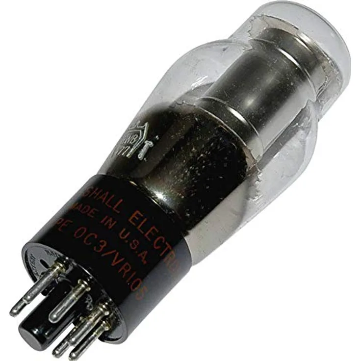 No Name VR 105 Elektronenröhre, Spannungsregler 133 V, Polzahl 6, Oktalsockel, 1 Stück