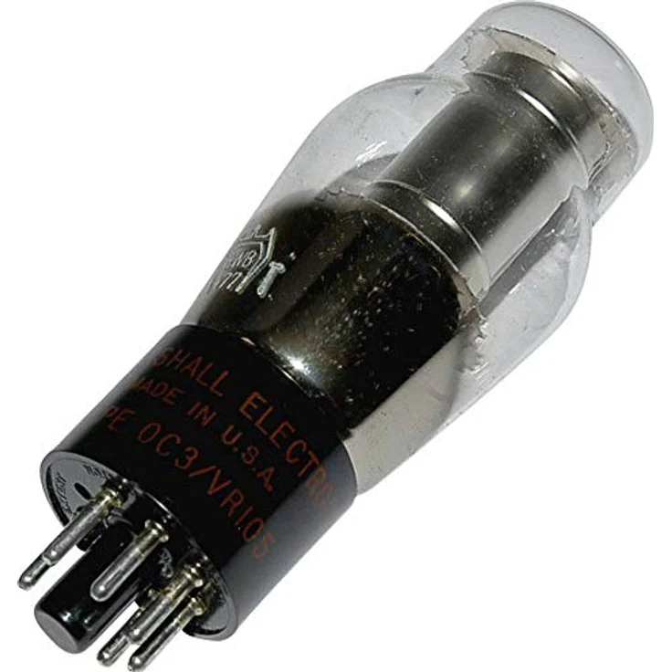 No Name VR 105 Elektronenröhre, Spannungsregler 133 V, Polzahl 6, Oktalsockel, 1 Stück – Bild 1