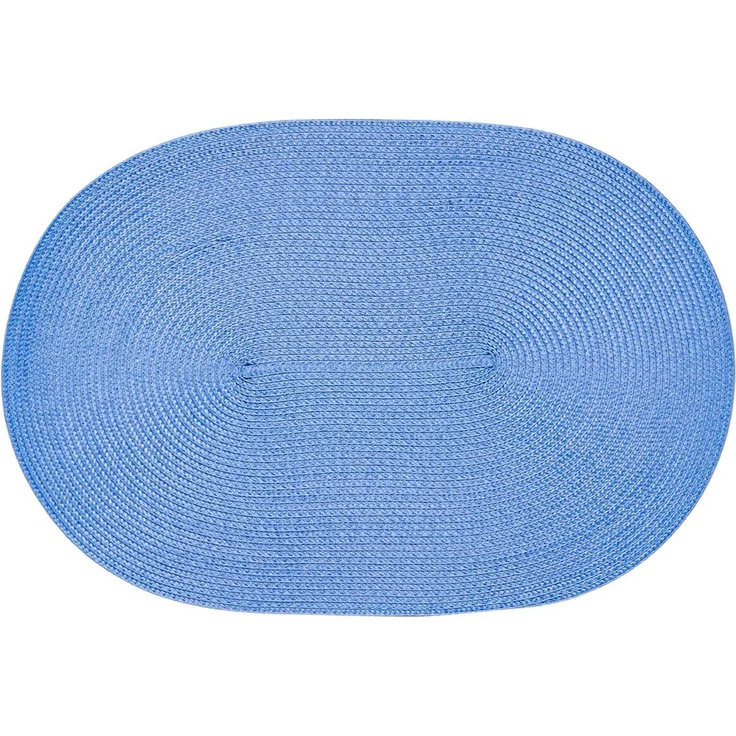 Haus und Deko Platzset Platzset oval ca. 45x30 cm Bast Optik Platzdeckchen Tischset geflochte, (1-St)
