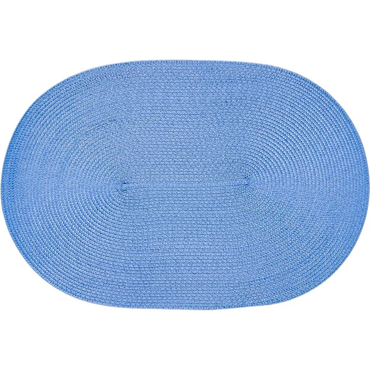 Haus und Deko Platzset Platzset oval ca. 45x30 cm Bast Optik Platzdeckchen Tischset geflochte, (1-St)