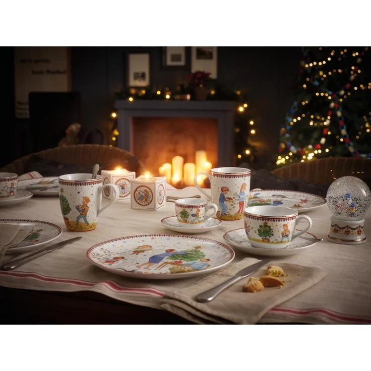 Hutschenreuther Becher mit Henkel Sammelkollektion 2024 Weihnachtsleuchten – Bild 4