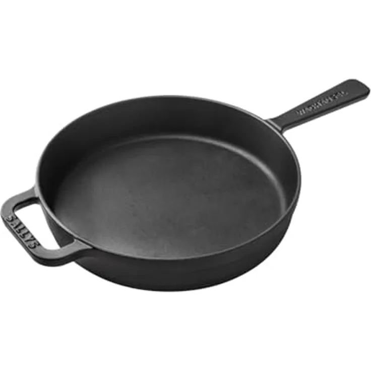 Sallys Bratpfanne Gusseisenpfanne - 24 cm, Gusseisen, Induktion