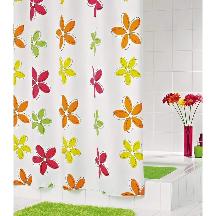 Ridder Duschvorhang Fleur multicolor Breite 180 cm – Bild 2