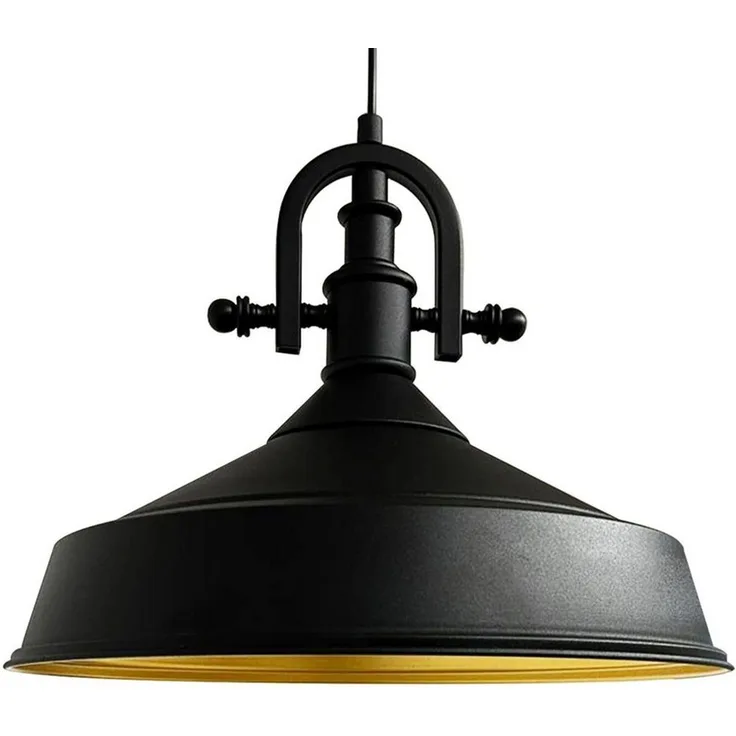 Bamyum Pendelleuchte Bamyum Pendelleuchte I Asletl-Marine l Ø41 cm E27 Metall Vintage Lampe, ohne Leuchtmittel