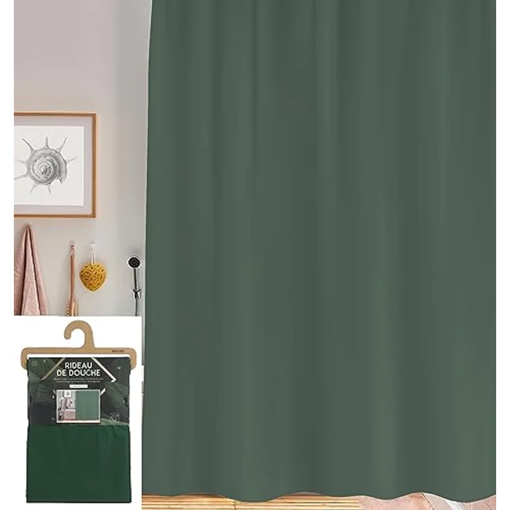 Urban Living Duschvorhang Badewannenvorhang Badvorhang Ersatzvorhang Vorhang Breite 180 cm, wasserdichtes Material – Bild 2