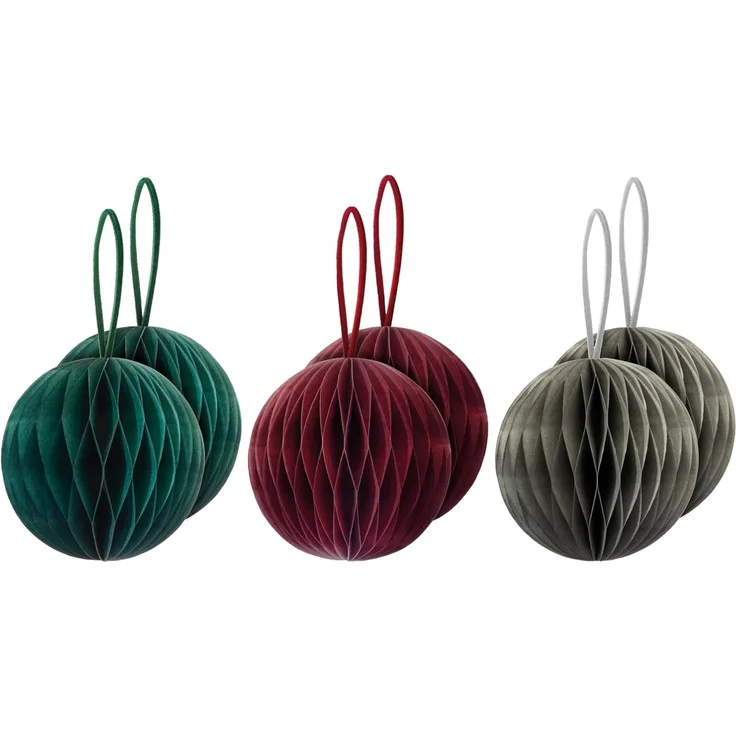 Remember Baumschmuck 6er-Set Kugel