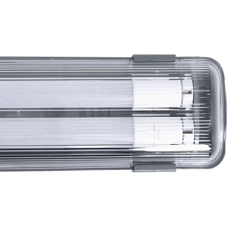 LED Deckenlampe, weiß, IP65, L 156 cm – Bild 6
