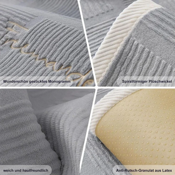 Agger Sofaschoner Couch Überzug, Sofa-Schutzhülle 1/2/3/4 Sitzer L Form Sofa Cover, Sofa Überzug Ecksofa, Universelle Rutschfeste Sofa Überwurf – Bild 3