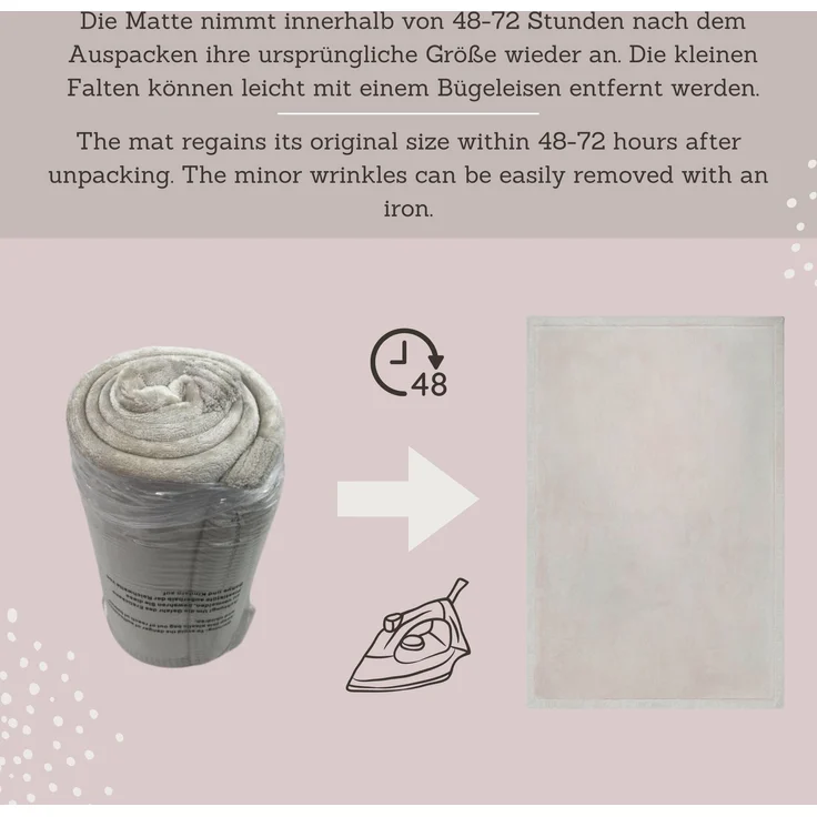 Hakuna Matte Kinderteppich mit Memory-Schaum, dicke & weiche Spielmatte 2,5 cm, Krabbelmatte, Höhe: 25 mm, Extra weich, Roll-_oder_faltbar, Hypoallergen, Schaumstoff – Bild 6