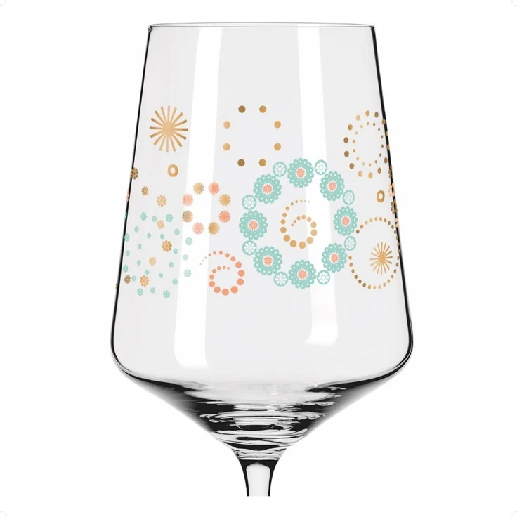 Ritzenhoff 'APERIZZO' Weingläser 4er-Set 'SOMMERRAUSCH', Kristallglas Motiv, 22.5 cm, spülmaschinengeeignet – Bild 5