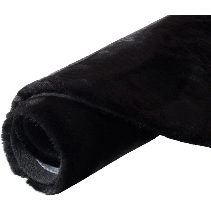 Pergamon Fellteppich Fellteppich Luxus Super Soft Plush Rund, Rund, Höhe: 25 mm – Bild 3