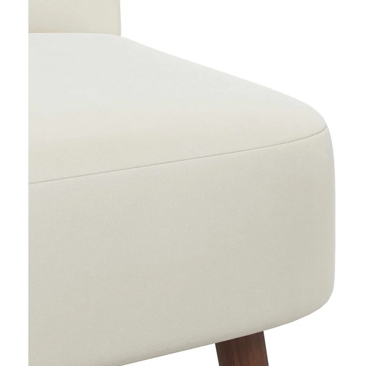 vidaXL Schlafsessel Creme Samt 42050520 – Bild 6