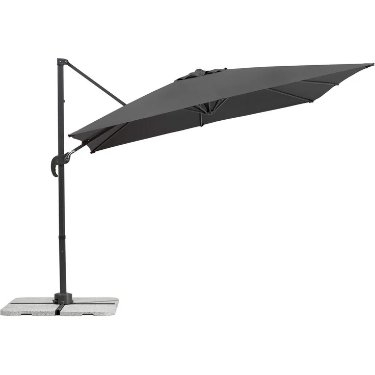 Schneider Schirme Ampelschirm Rhodos Junior, LxB: 270x270 cm, mit Schutzhülle und Schirmständer, ohne Wegeplatten – Bild 2