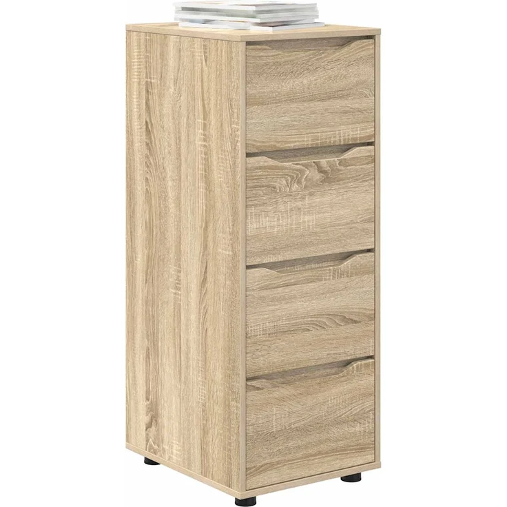 vidaXL Aufbewahrungsschrank 40 x 48 x 105 cm Holzwerkstoff 888899 – Bild 3