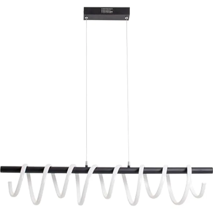 Näve LED-Pendelleuchte Belleza 100 cm, dimmbare Pendelleuchte mit warmweißer Beleuchtung und Höhe 150 cm