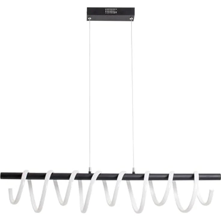 Näve LED-Pendelleuchte Belleza 100 cm, dimmbare Pendelleuchte mit warmweißer Beleuchtung und Höhe 150 cm – Bild 1