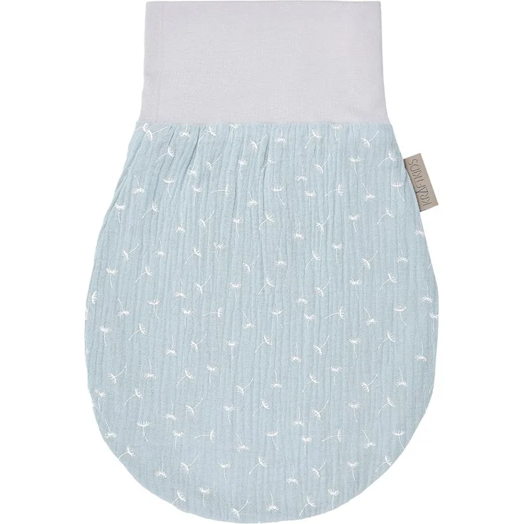 KraftKids Strampelsack Musselin mint Pusteblumen für den Frühling/Sommer aus Musselin Baumwolle in zwei Größen erhältlich – Bild 1