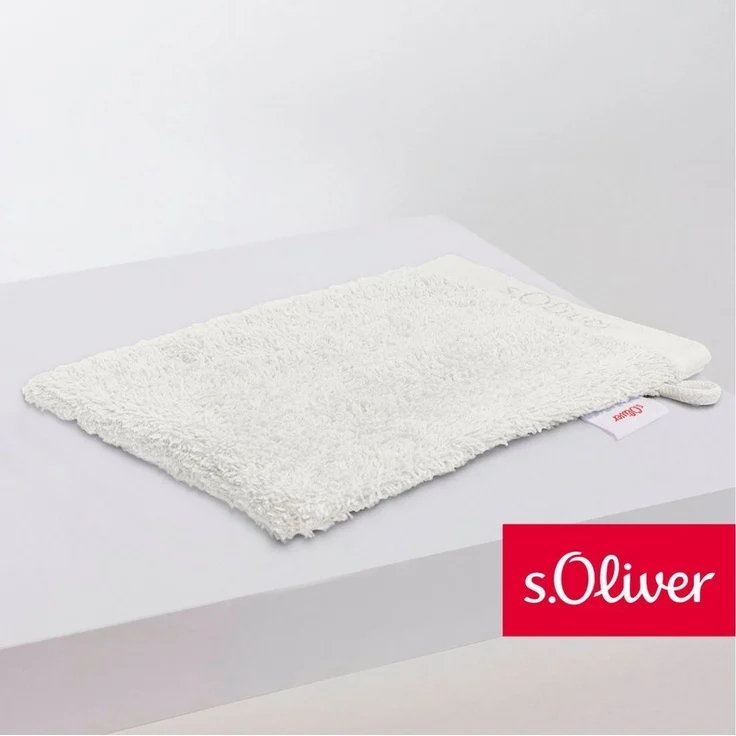 s.Oliver Waschhandschuh s.Oliver, Premium Qualität, 600 gr/m², auch als Sets erhältlich, Walkfrottier (1-St), große Farbauswahl, auch als Duschtuch, Handtuch, Gästetuch – Bild 2