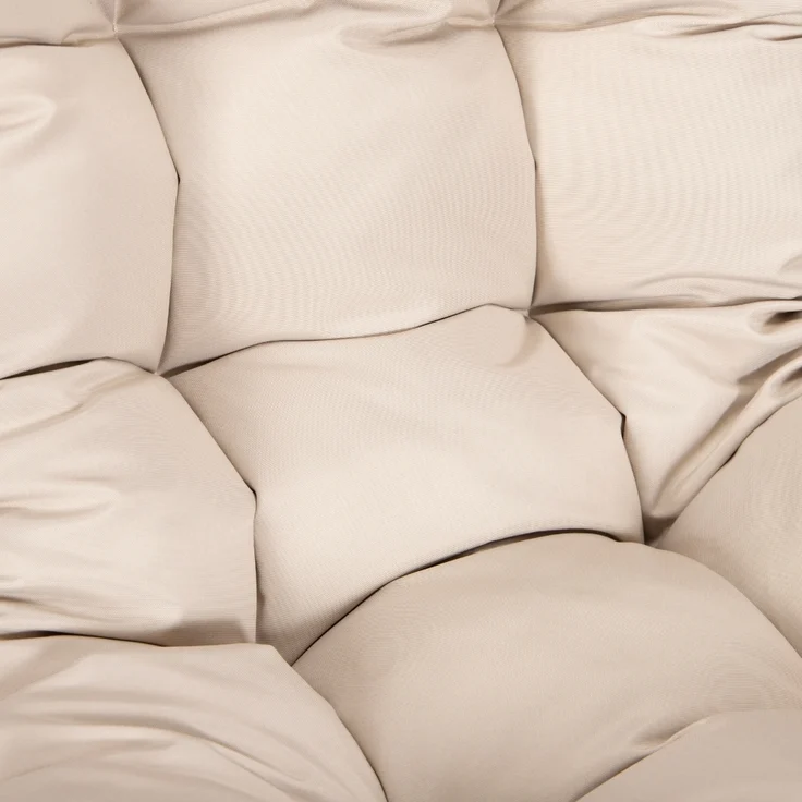 HOME DELUXE Hängesessel LOMA – 1 Sitzer Beige – Bild 9