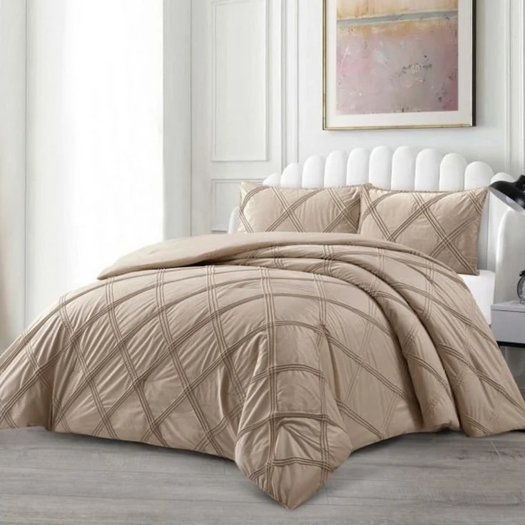 alesvelt Tagesdecke Set Lara Überwurf Decke 3-Teilig 240 x 250 cm 2-Personen – Bild 3