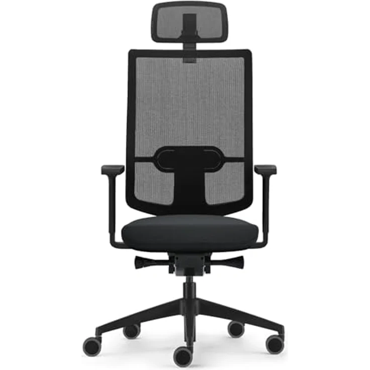Sedus, se:do PRO Light 2, ergonomischer Bürostuhl, Netzmembran, dunkelblau, Lordosenstütze, Nackenstütze, höhenverstellbar – Bild 5