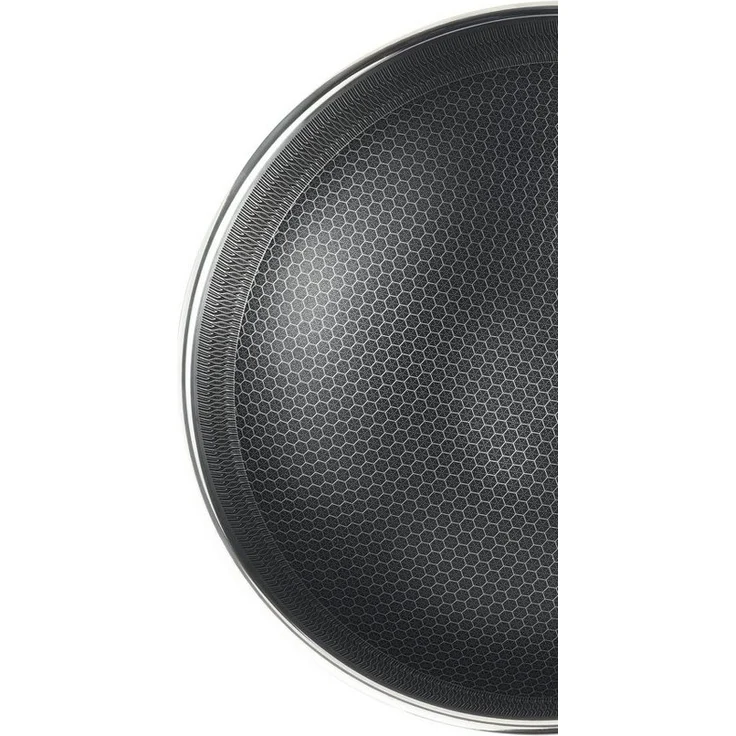 Cheffinger Bratpfanne 18/10 Edelstahl Wabenstruktur Ø24cm Induktion Pfanne Anti Haft – Bild 3