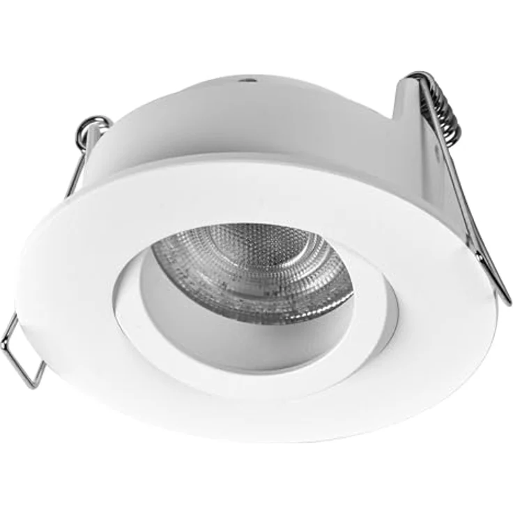 Osram Spot Set LED Einbaustrahler IP65 Press 4,5W Weiß, 320lm 2700K Warmweiß, CRI≥80, Feuchtraumgeeignet, 3er-Set – Bild 3