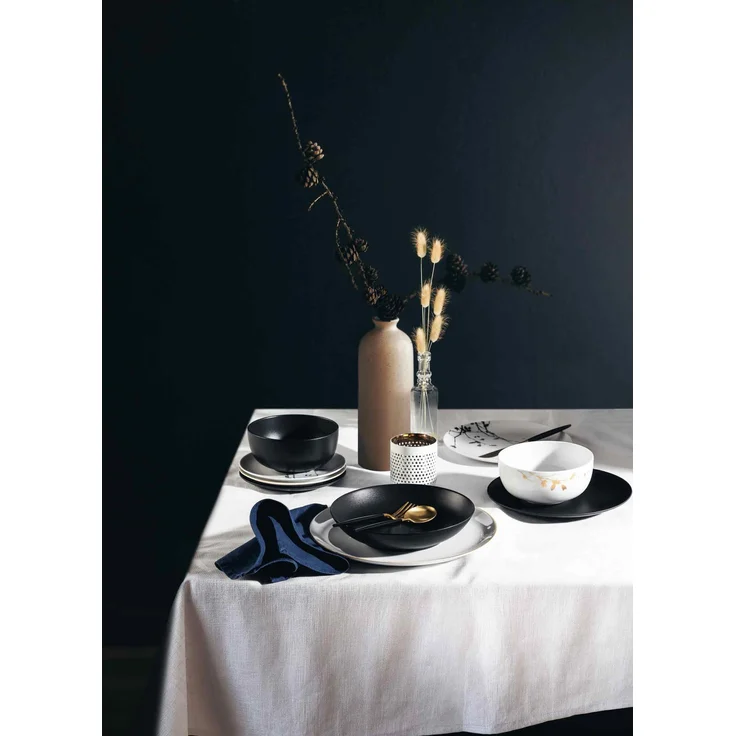 Seltmann Weiden Liberty Velvet Black Suppenteller ø 21,2 cm 6er Set – Bild 2