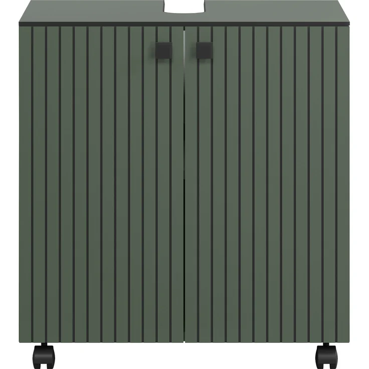 Waschbeckenunterschrank Bliss in grün 60 cm – Bild 2