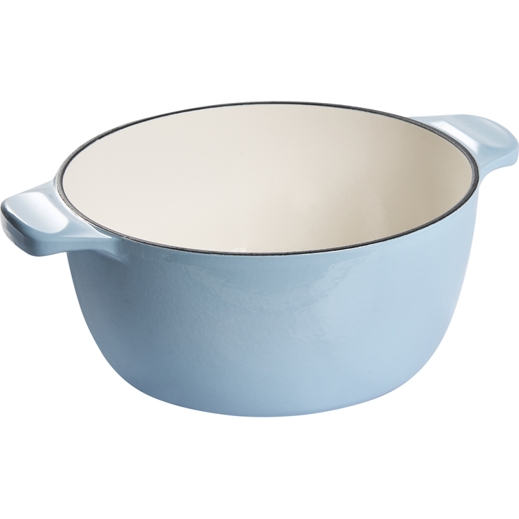 Gusseisen Kochgeschirrset 7-teilig FERRANO Hellblau – Bild 5