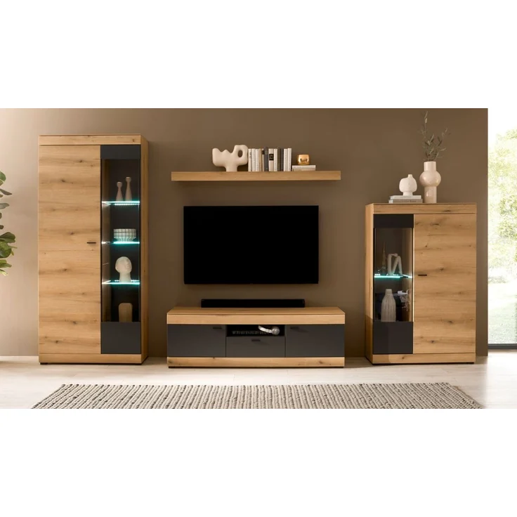 Wandboard Assina in Eiche 150 cm – Bild 6