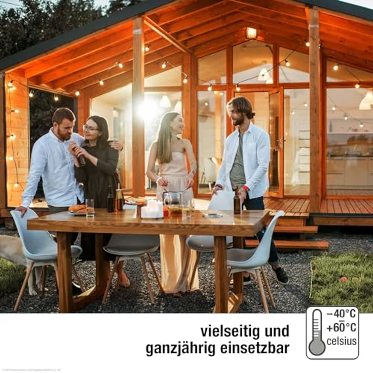 hellum E27 Glühbirne LED mit 2,5 Watt und 250 Lumen, Glühbirne E27 LED warmweiss mit 2700 Kelvin, LED Birne matt, Leuchtmittel Ersatz für 25 Watt Glühbirne E27, G40 LED Birne 209204 – Bild 6