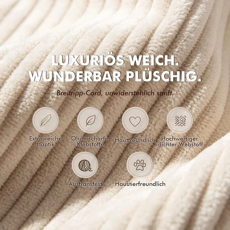 COMHOMA Ecksofa mit Schlaffunktion, 255cm Corduroy Modulares Boneless Couch mit Chaiselongue & Rücken-Metallgestell, L-Form Schlafsofa mit offenem Design, Kissen & Seitentaschen,für Wohnzimmer, Beige-R – Bild 14