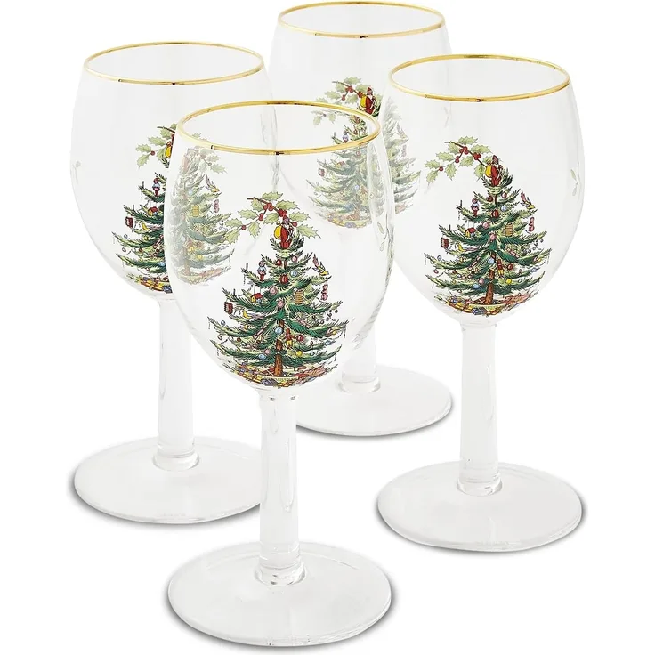 Spode Wein Glas Set, aus Glas, Mehrfarbig, Set von 4