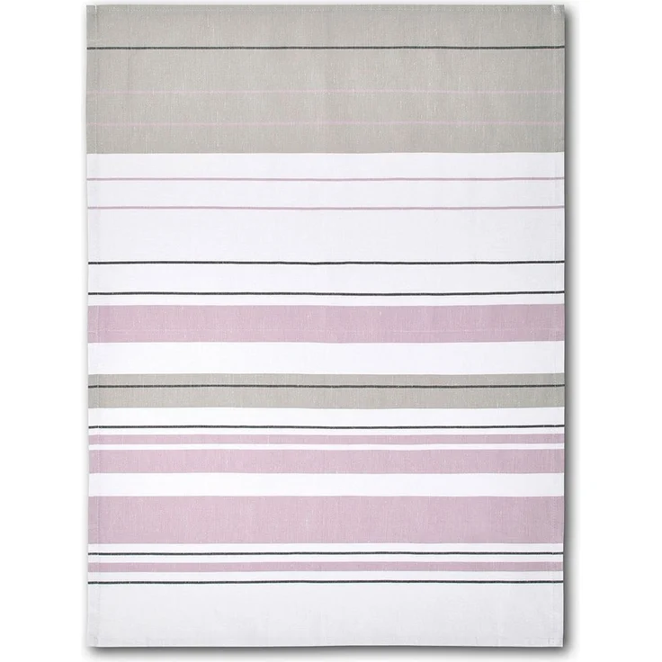 Dyckhoff Geschirrtuch Streifenvielfalt, (Packung, 6-tlg, 2x 3er Set (50 x 70 cm), Halbleinen, fusselarm – Bild 3