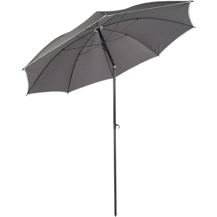 VCM Sonnenschirm rund 917580 Taupe H. 190 x 160 x 160 cm – Bild 1