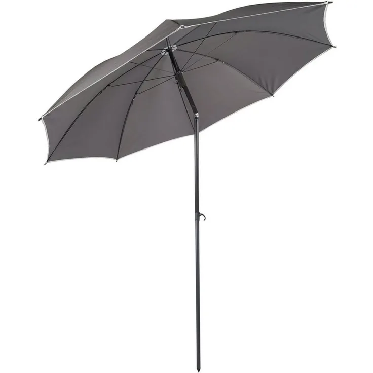 VCM Sonnenschirm rund 917580 Taupe H. 190 x 160 x 160 cm