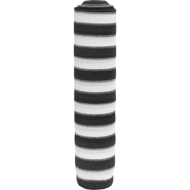 vidaXL Zaunblende Anthrazit und Weiß 2x25 m HDPE 150 g/m² 4003684 – Bild 1
