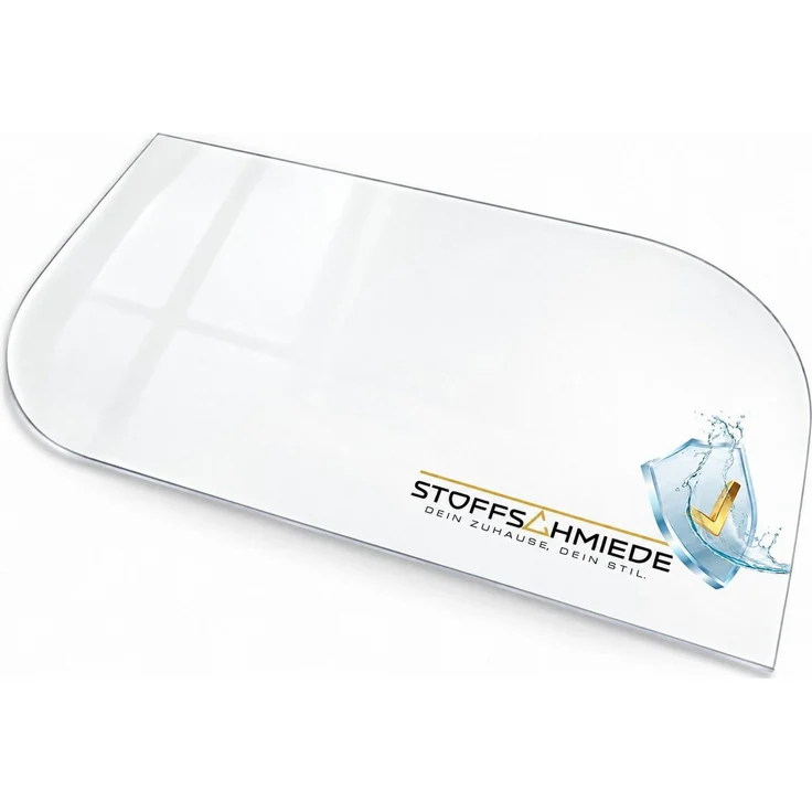 Stoffschmiede Platzset,transparentes Tischset,Tischschutz, abwischbar, mattiert, (6-St), abwaschbar – Bild 1